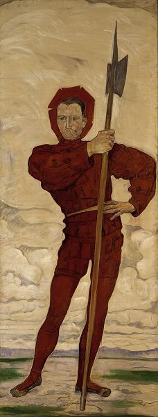 Ferdinand Hodler The Halberdier